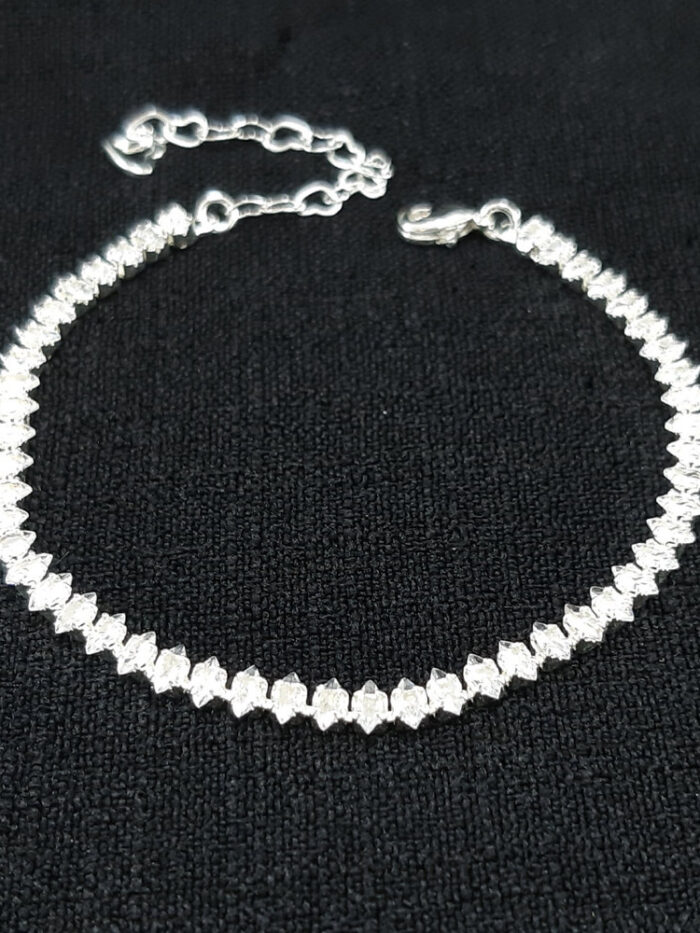 Pulseira pedra navete