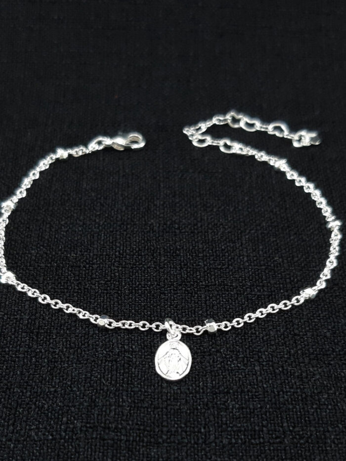 Pulseira com medalha N.S das Graças