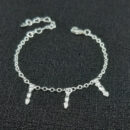 Pulseira infantil com figas